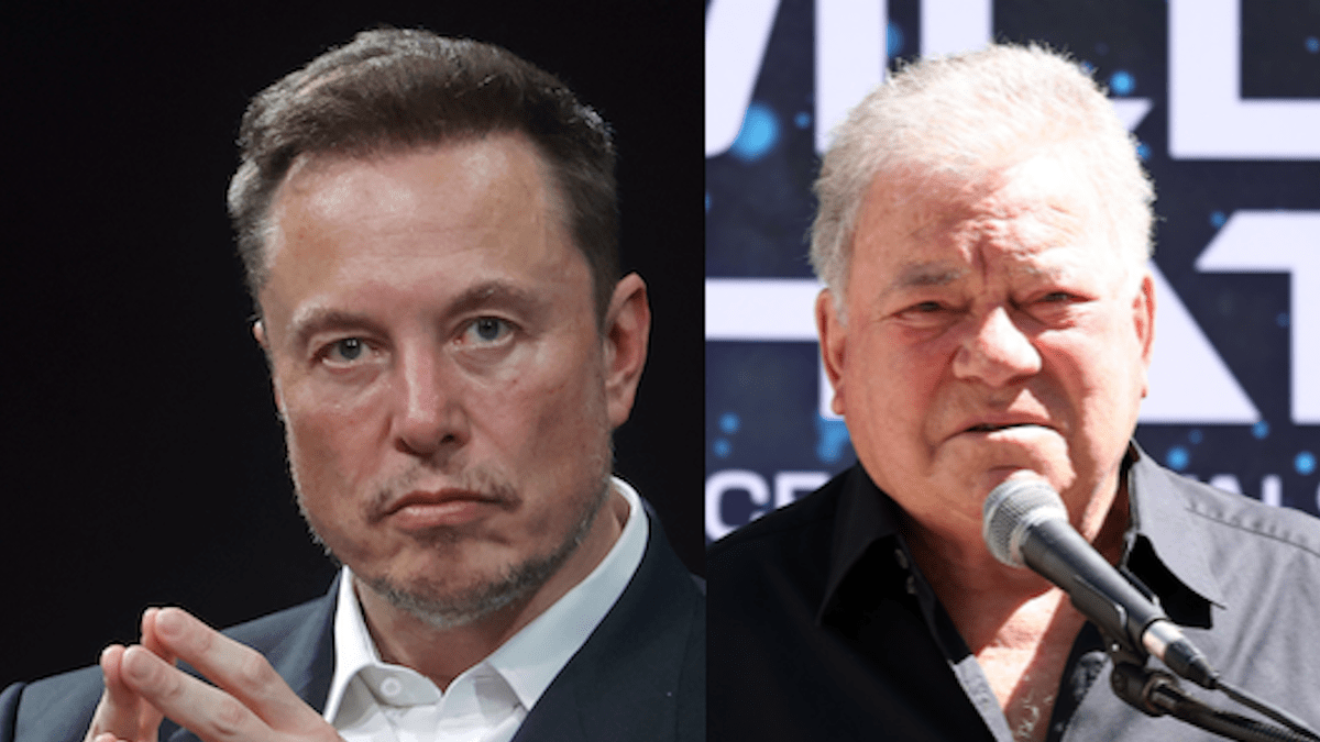 Elon Musk William Shatner