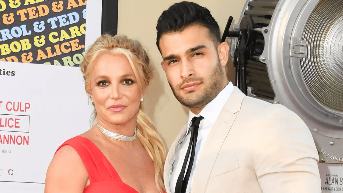 Britney Spears and Sam Asghari