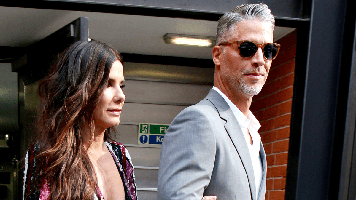 Sandra Bullock and Bryan Randall