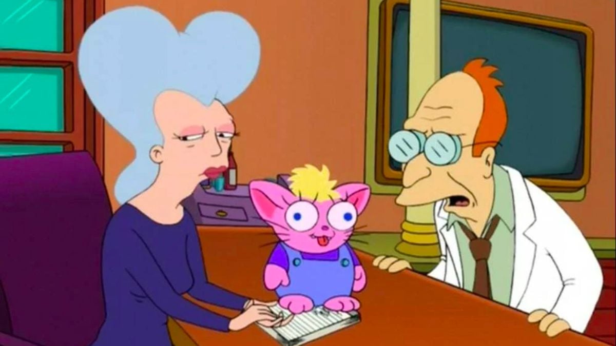 Farnsworth and Mom.