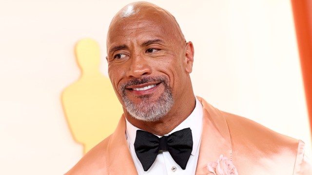 Dwayne Johnson attends the 95th Annual Academy Awards on March 12, 2023
