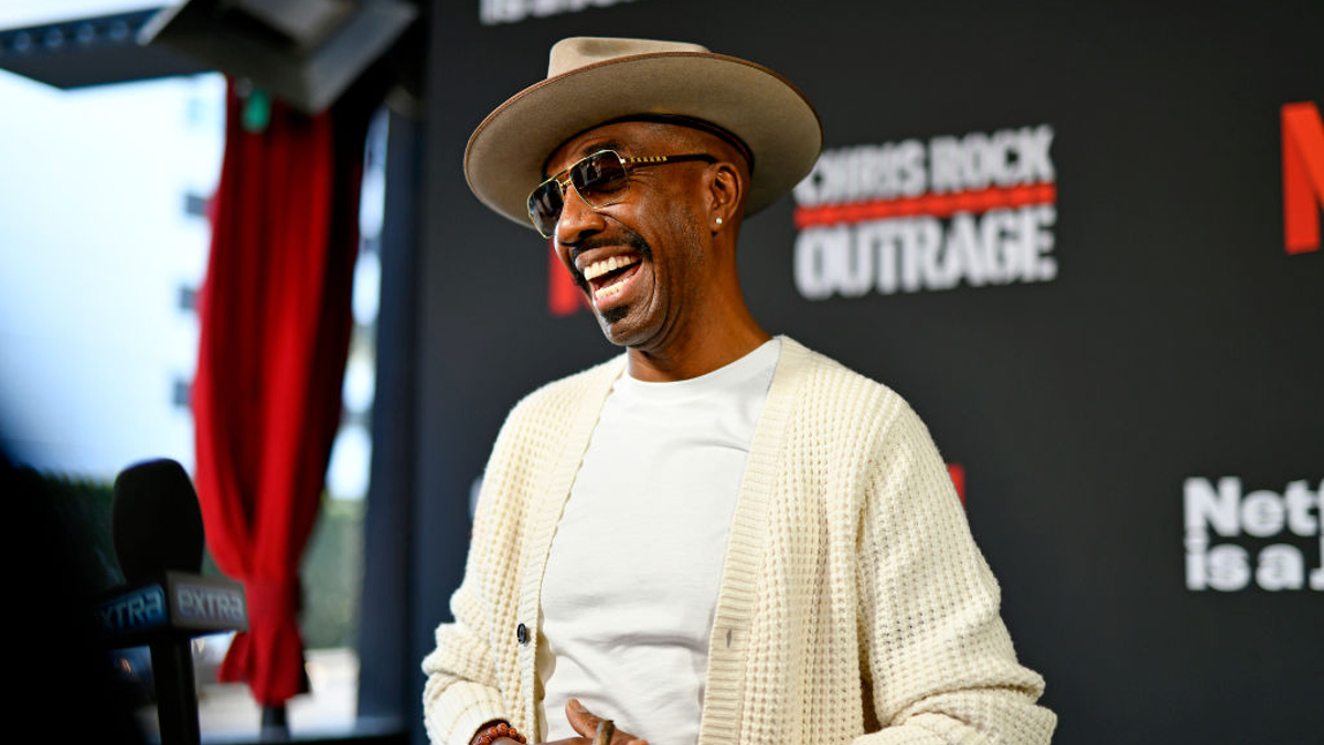 J.B. Smoove attends the Chris Rock: Selective Outrage The Show Before the Show Photo Call at The Comedy Store on March 04, 2023 in West Hollywood, California. 
