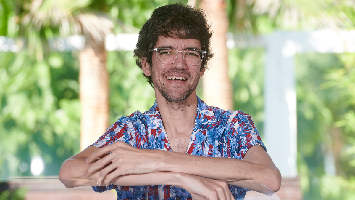 MADRID, SPAIN - JUNE 15: Actor Javier Botet attends the "El Fantastico Caso Del Golem" photocall at La Tropi Terraza on June 15, 2023 in Madrid, Spain.