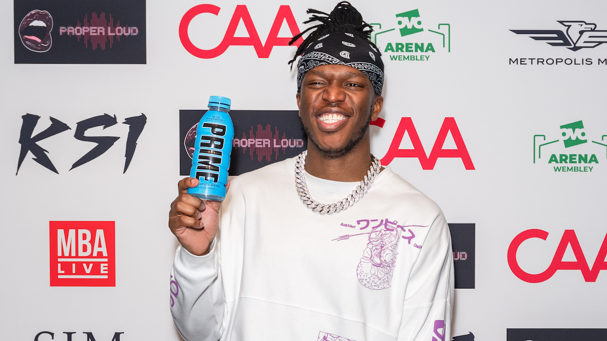 KSI YouTuber Getty