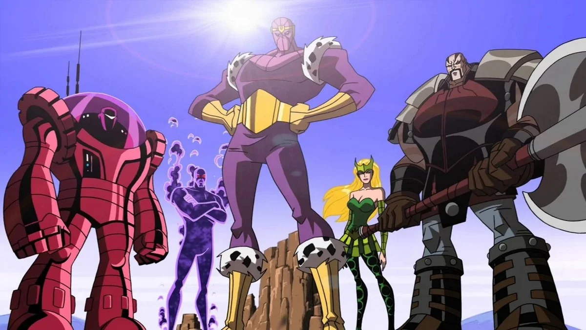 Masters of Evil lineup from 'Avengers: Earth's Mightiest Heroes'