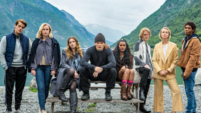 The main cast of the Netflix series 'Ragnarok'