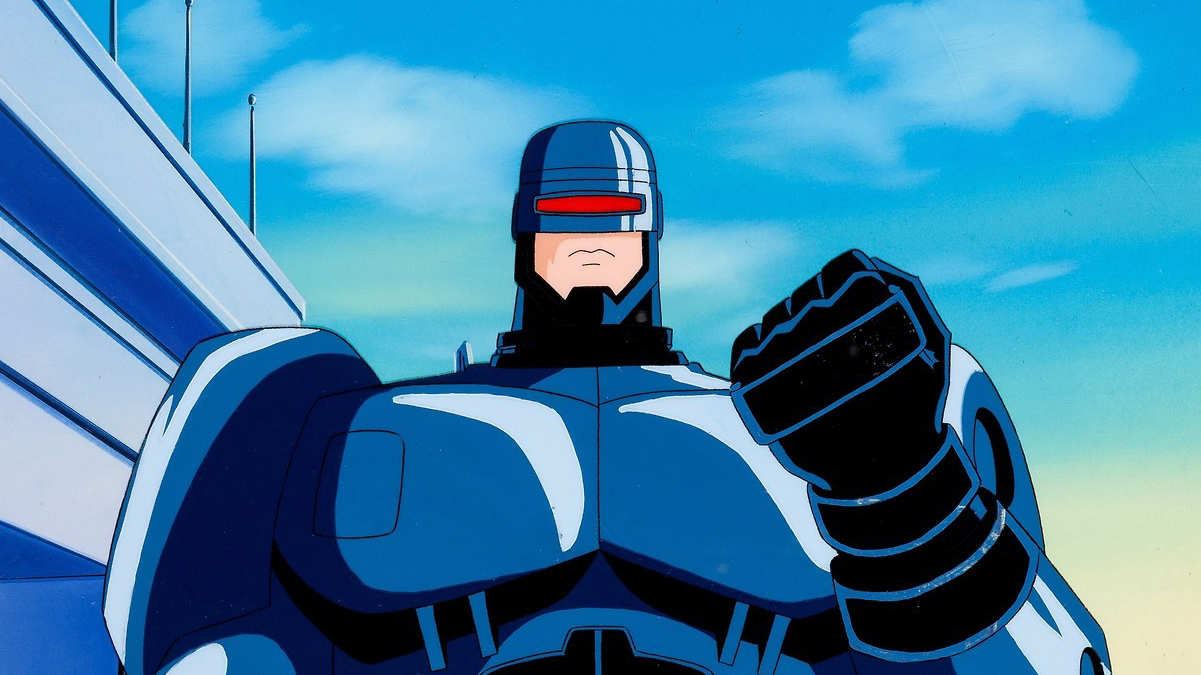 RoboCop in "RoboCop: Alpha Commando"