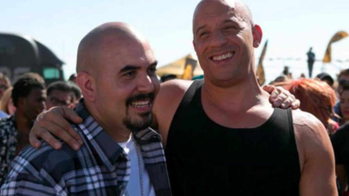 Vin Diesel and Noel Gugliemi.