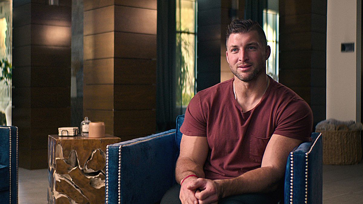 Tim Tebow in Netflix's 'Untold: Swamp KIngs'.