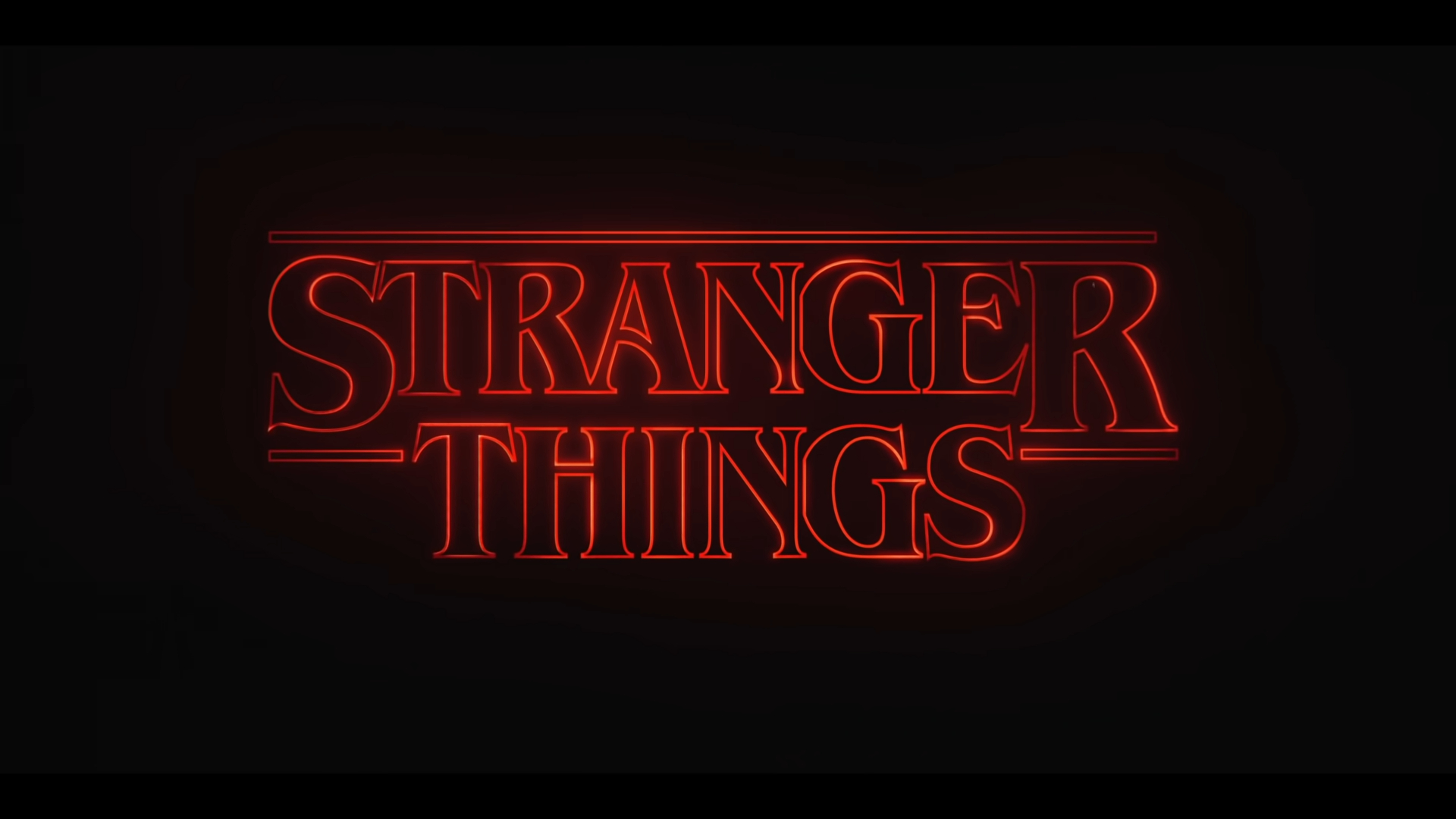 Stranger Things Title Card