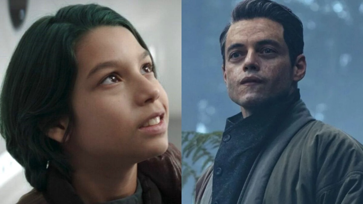 Evan Whitten as Jacen Syndulla in 'Ahsoka'/Rami Malek in 'No Time to Die'