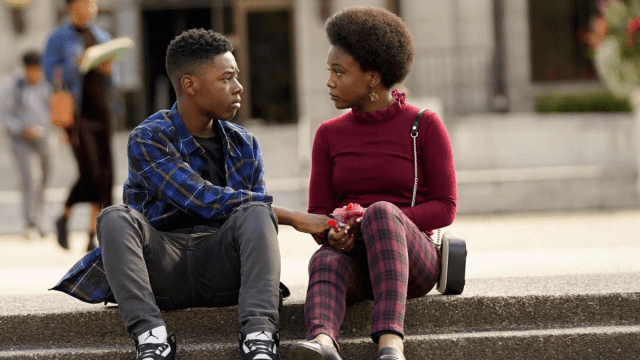 Alex Hibbert and Judae'a in 'The Chi'