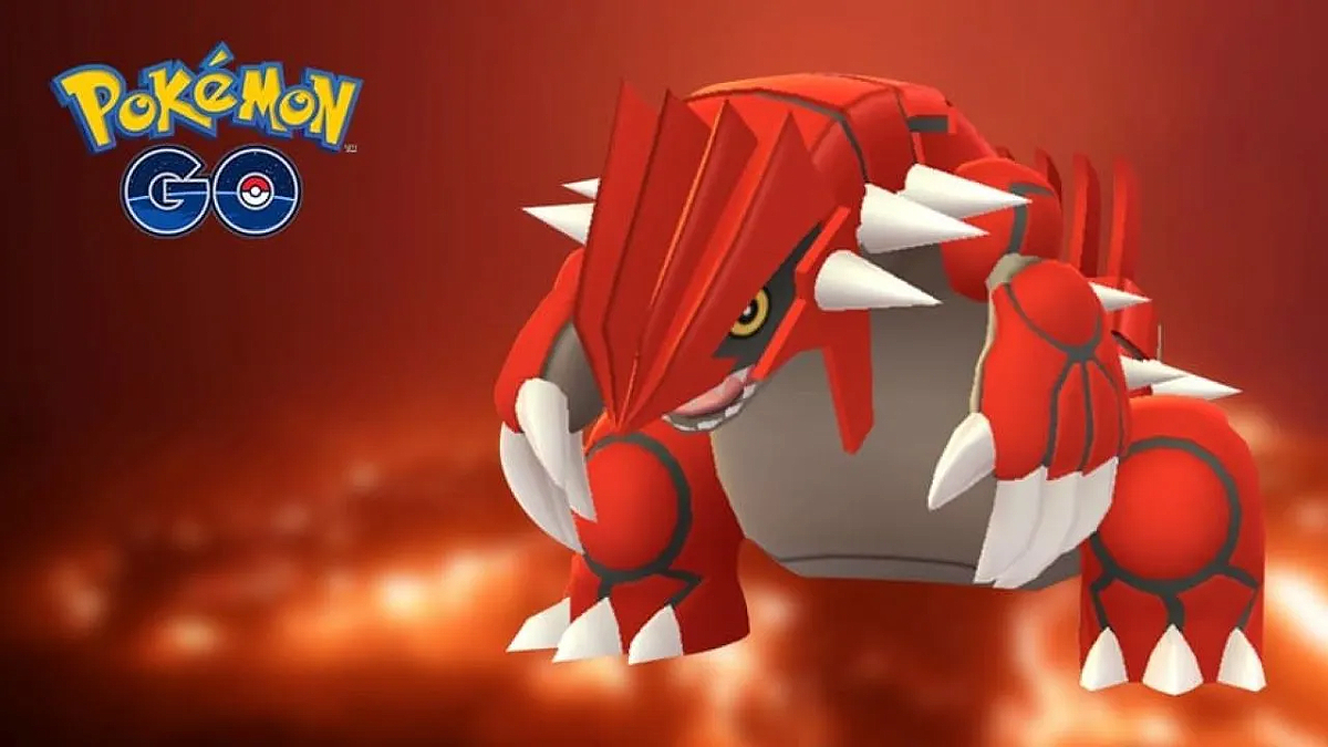 Groudon from Pokémon Go