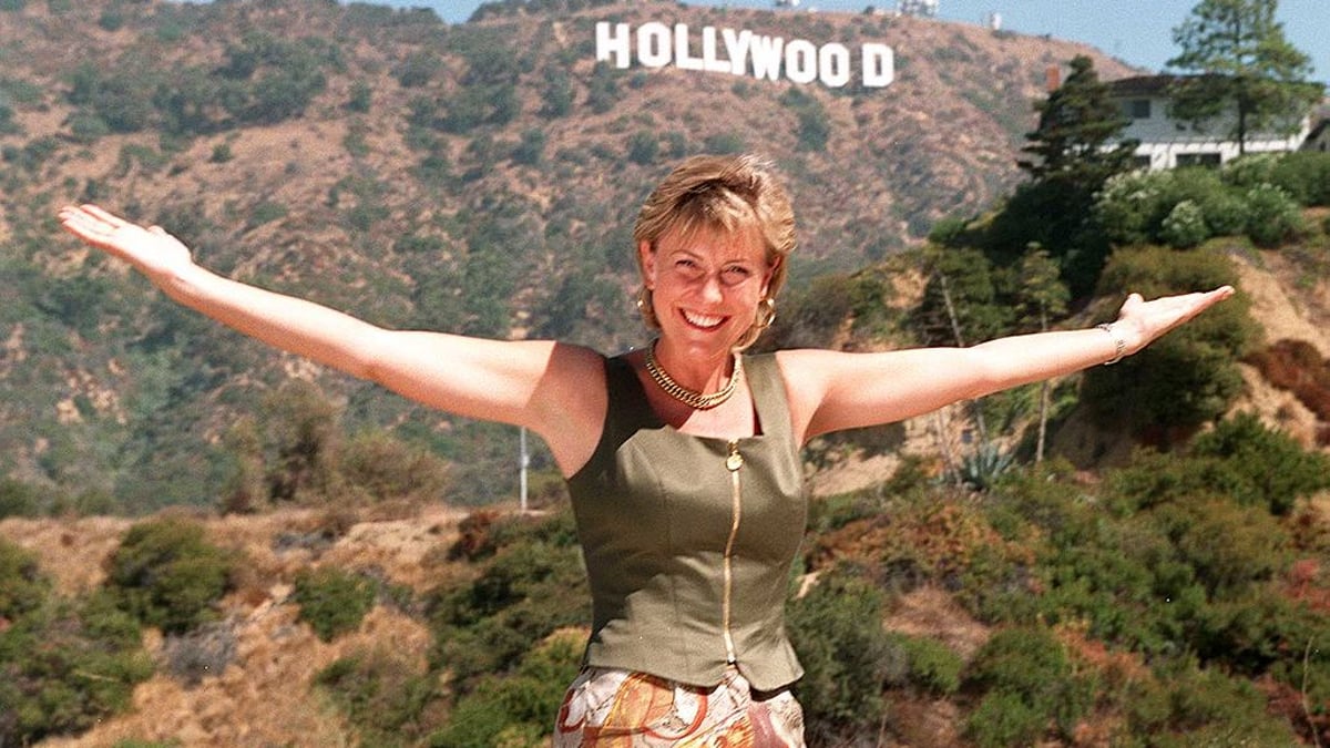 9/15/95.Hollywood.Jill Dando British Tv Presenter And Host For Holiday Show On Bbc 
