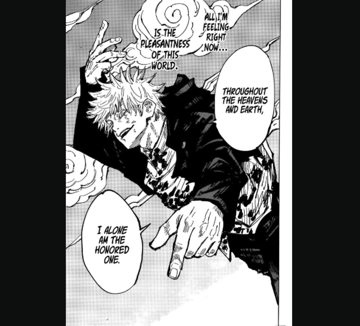 After thought dead, Satoru awakens in "Jujutsu Kaisen."