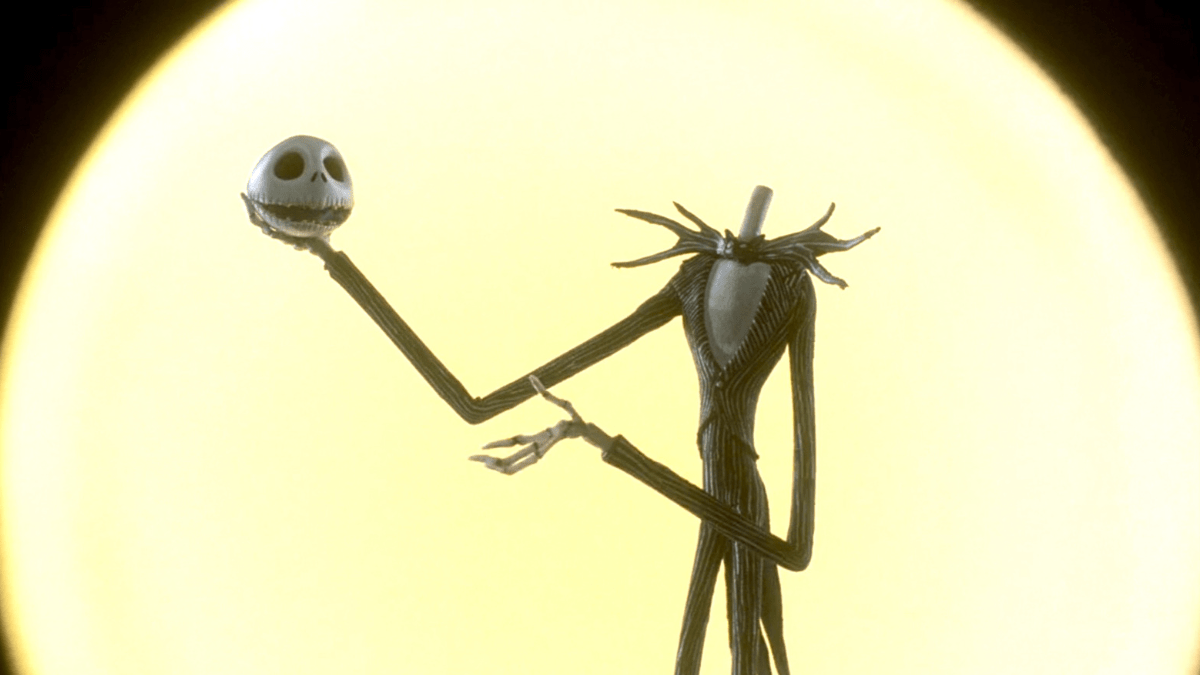 Jack Skellington in the Nightmare Before Christmas