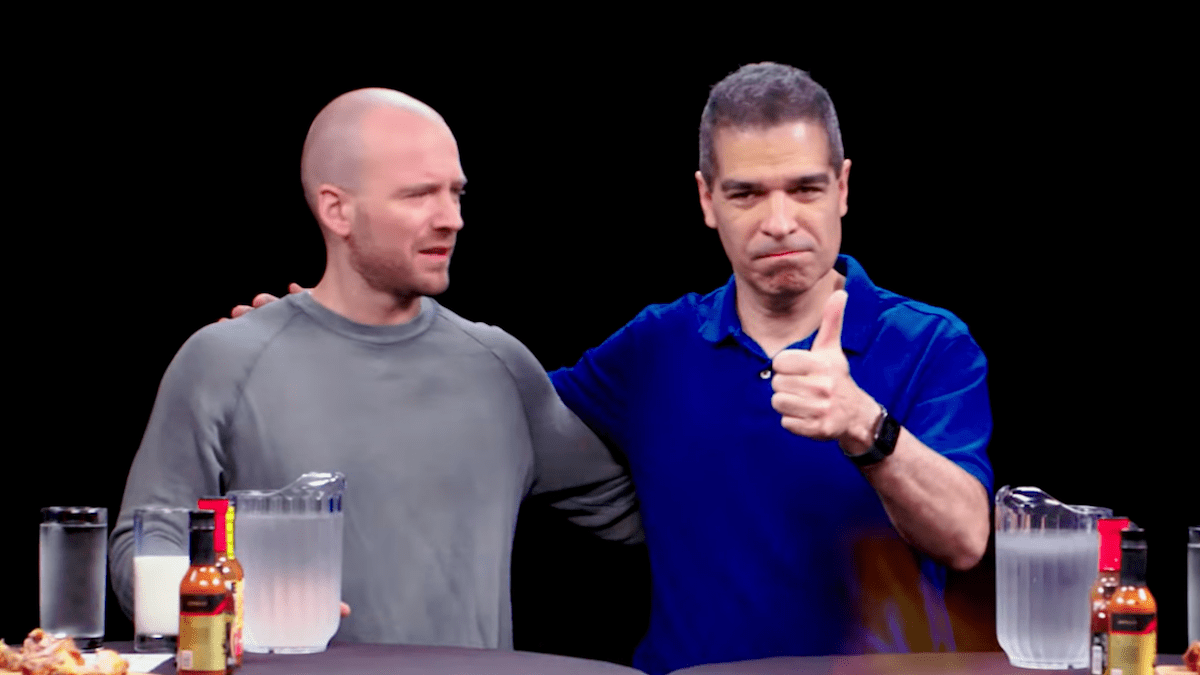 Sean Evans Ed Boon Hot Ones