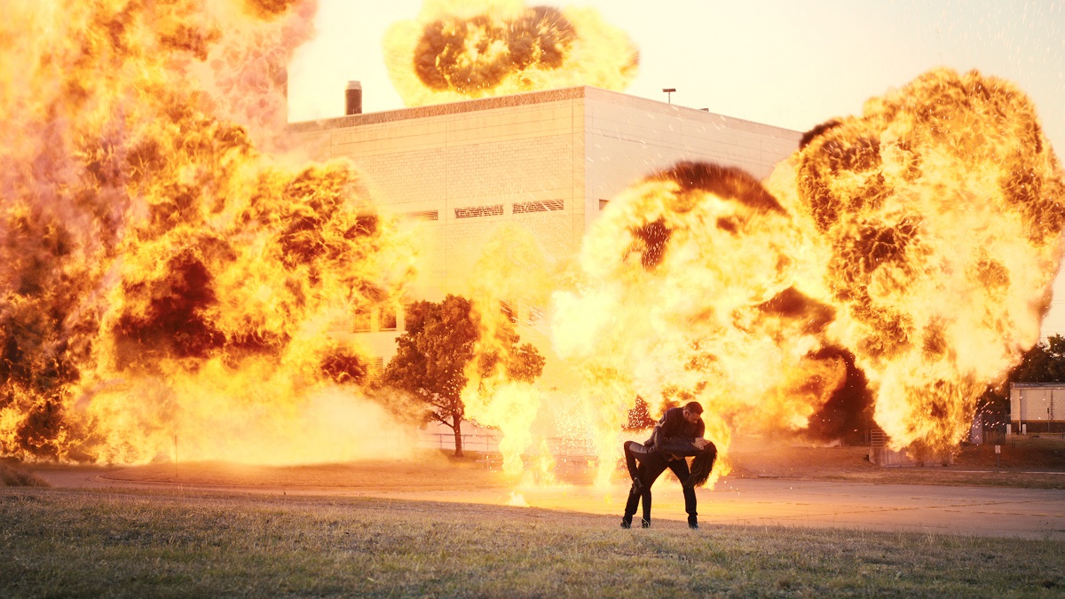 Spy Kids: Armageddon. (L-R) Zachary Levi as Terrence Torrez and Gina Rodriguez as Nora Torrez in Spy Kids: Armageddon.