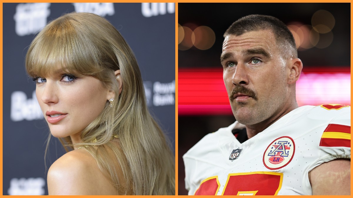 Taylor Swift and Travis Kelce