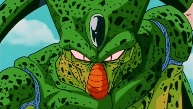 Imperfect Cell staring forward