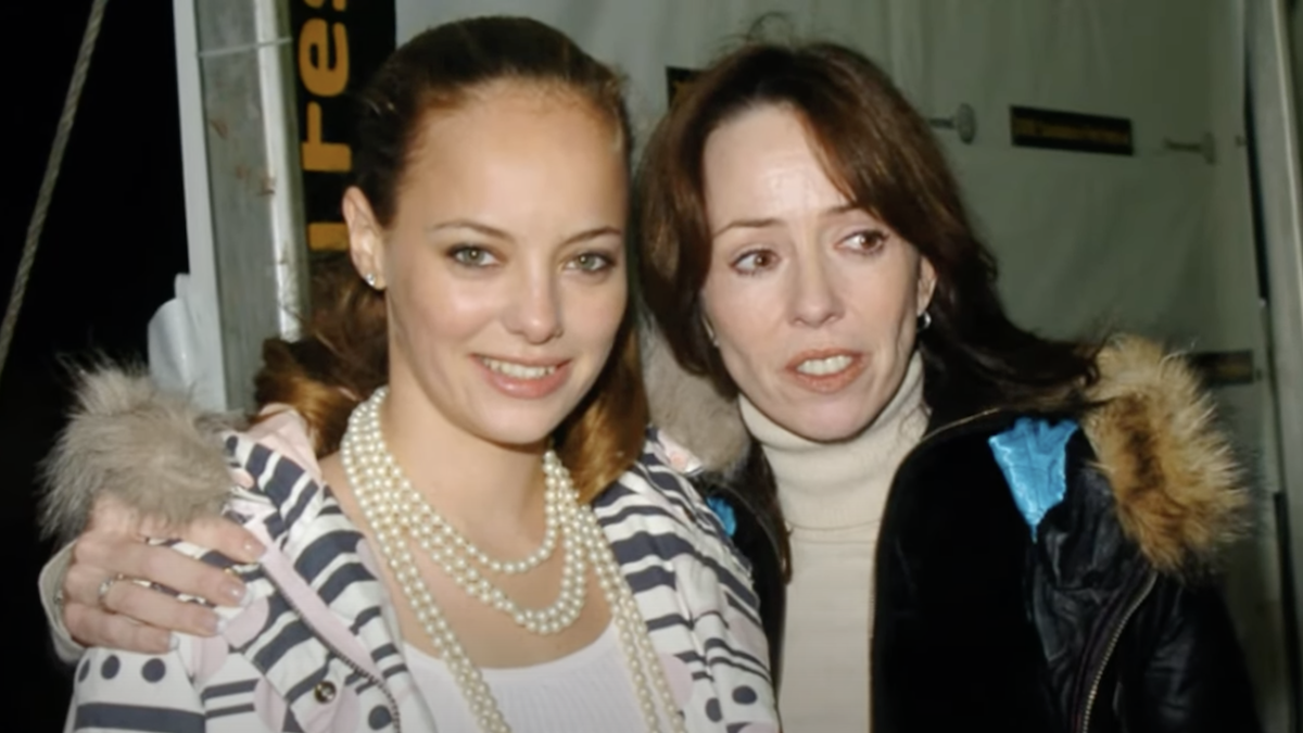 Bijou Phillips and her half-sister Mackenzie Phillips.