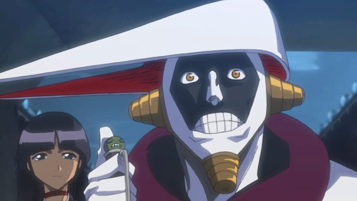 Mayuri Kurotsuchi in Bleach.