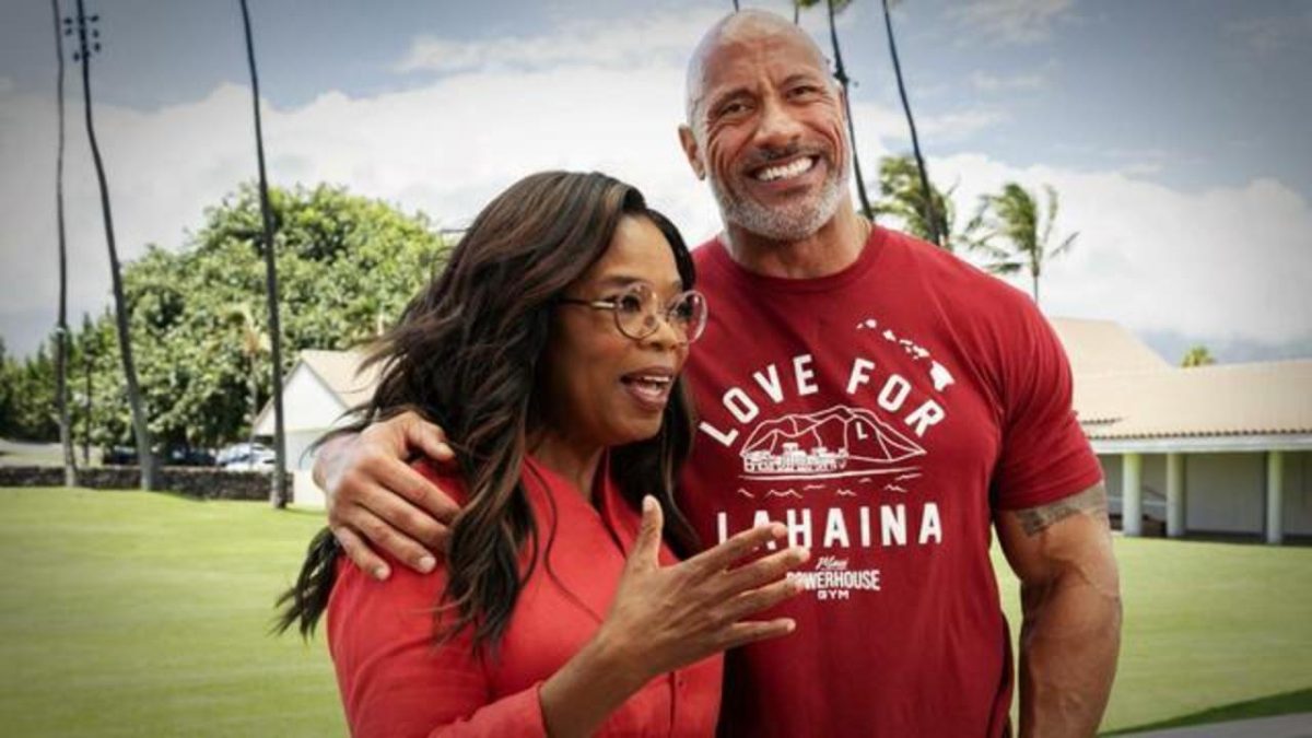 dwayne johnson oprah winfrey