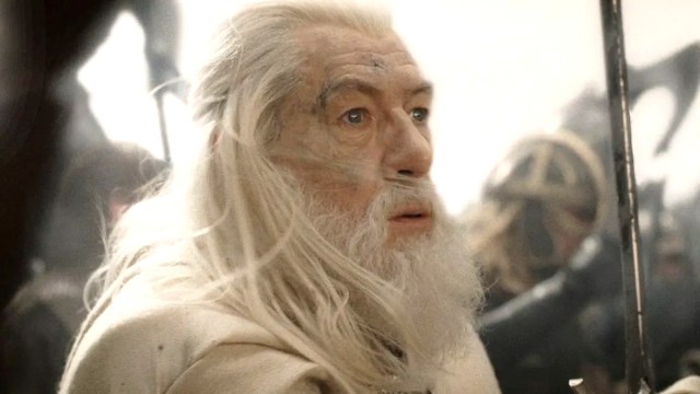 Ian McKellen as Gandalf the White in 'Lord of the Rings: Return of the King'