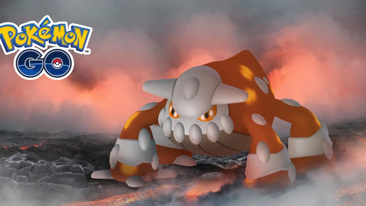 Heatran from Pokémon Go