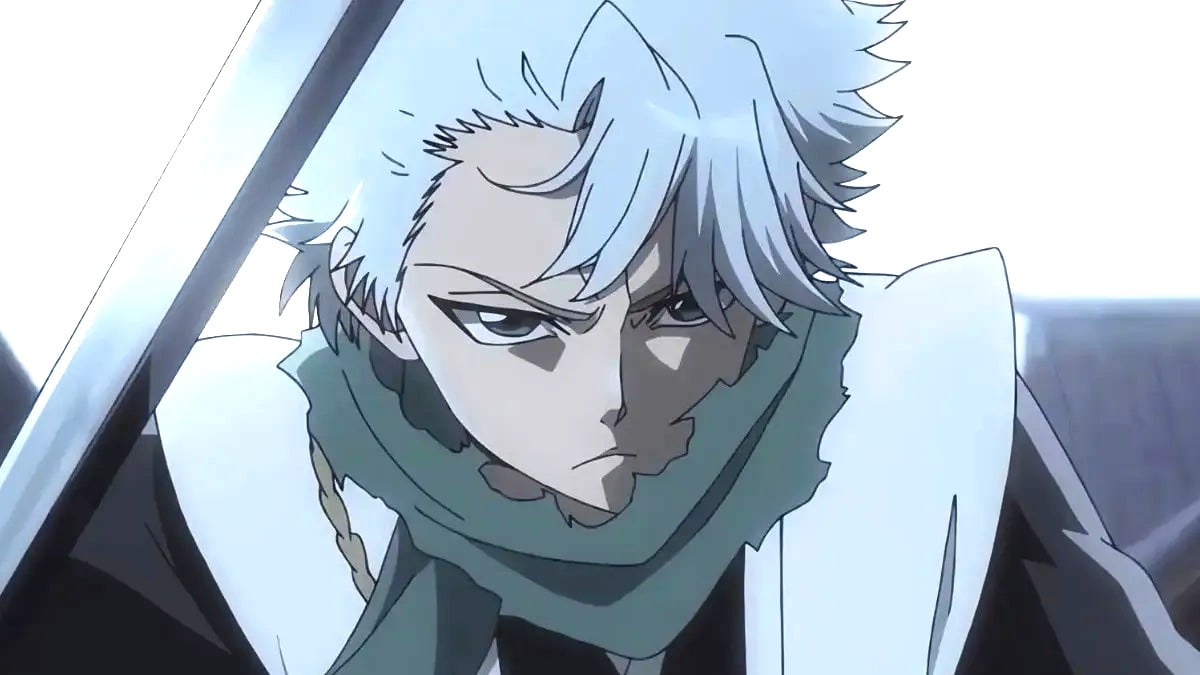 Toshiro Hitsugaya in part 1 of Bleach: Thousand-Year Blood War.