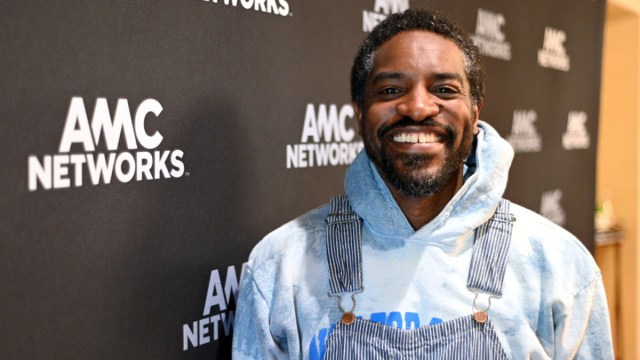 André Benjamin of 'Dispatches from Elsewhere' attends the AMC Networks portion of the Winter 2020 TCA Press Tour on January 16, 2020 in Pasadena, California.