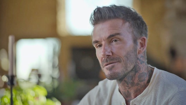 David Beckham in his Netflix documentary